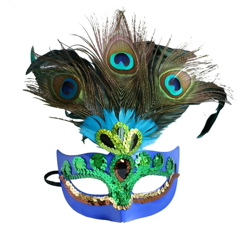 Peacock Mask Party Favors for Christmas, Halloween Masquerade Makeup, Half-face, Birthday Party Toy 
Peacock Mask Party Favors for Christmas, Halloween Masquerade Makeup, Half-face, Birthday Party Toy