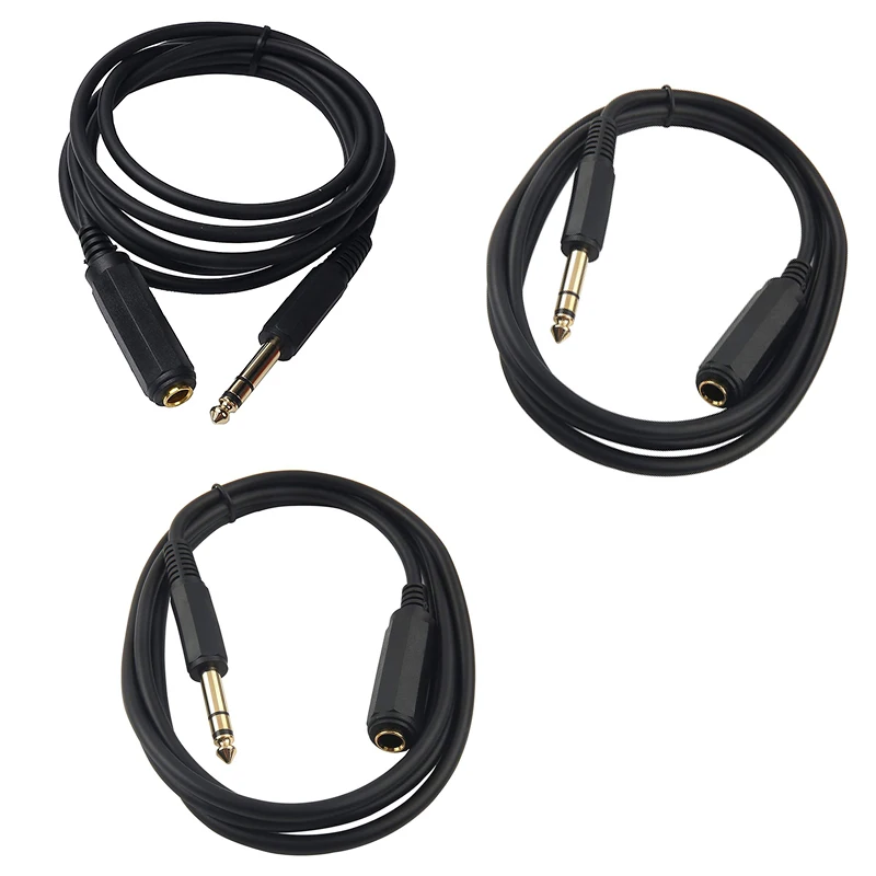 6.35Mm(1/4Inch) Stereo Plug Male To 6.35Mm(1/4Inch) Female Cable, Gold Plated Audio Cable Stereo Cord, Extension Cord
6.35Mm(1/4Inch) Stereo Plug Male To 6.35Mm(1/4Inch) Female Cable, Gold Plated Audio Cable Stereo Cord, Extension Cord