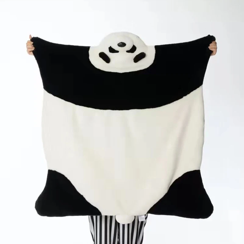 Cute Panda Cosplay Plush Cape Lazy Blanket 3D Soft Cartoon Stuffed Cloak Air Blanket Otaku Winter Warm Flannel Hooded Blankets
Cute Panda Cosplay Plush Cape Lazy Blanket 3D Soft Cartoon Stuffed Cloak Air Blanket Otaku Winter Warm Flannel Hooded Blankets