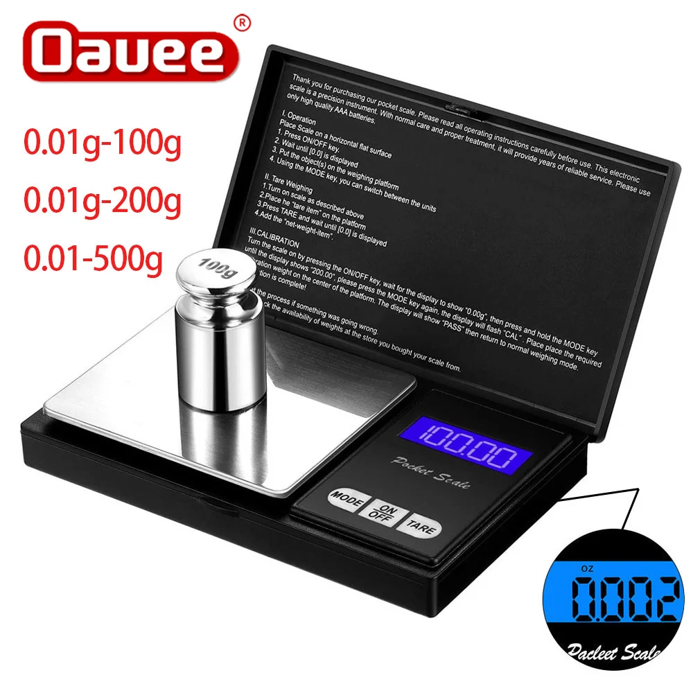 Electronic Digital Scale High Precision Mini Stainless Steel Gold Jewelry Scale Kitchen Gram Balance Weight LCD Pocket Scales
Electronic Digital Scale High Precision Mini Stainless Steel Gold Jewelry Scale Kitchen Gram Balance Weight LCD Pocket Scales