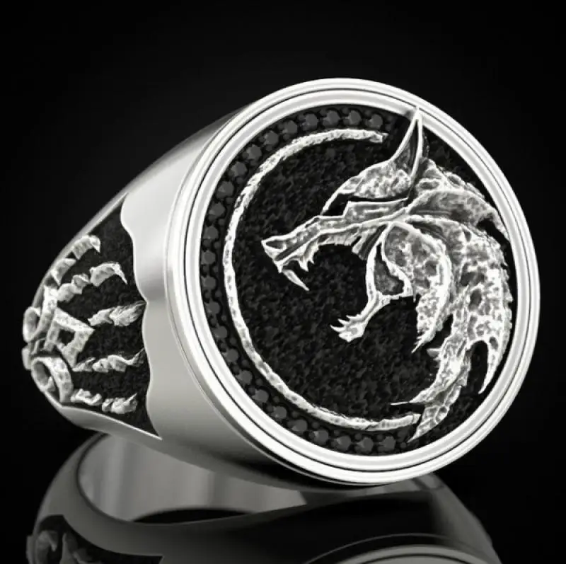Wholesale Jewelry Mens Jewellery Stranger Things Aesthetic Accessories Vintage Rings Chunky Rings Popular Wolf Ring Metal Ring
Wholesale Jewelry Mens Jewellery Stranger Things Aesthetic Accessories Vintage Rings Chunky Rings Popular Wolf Ring Metal Ring