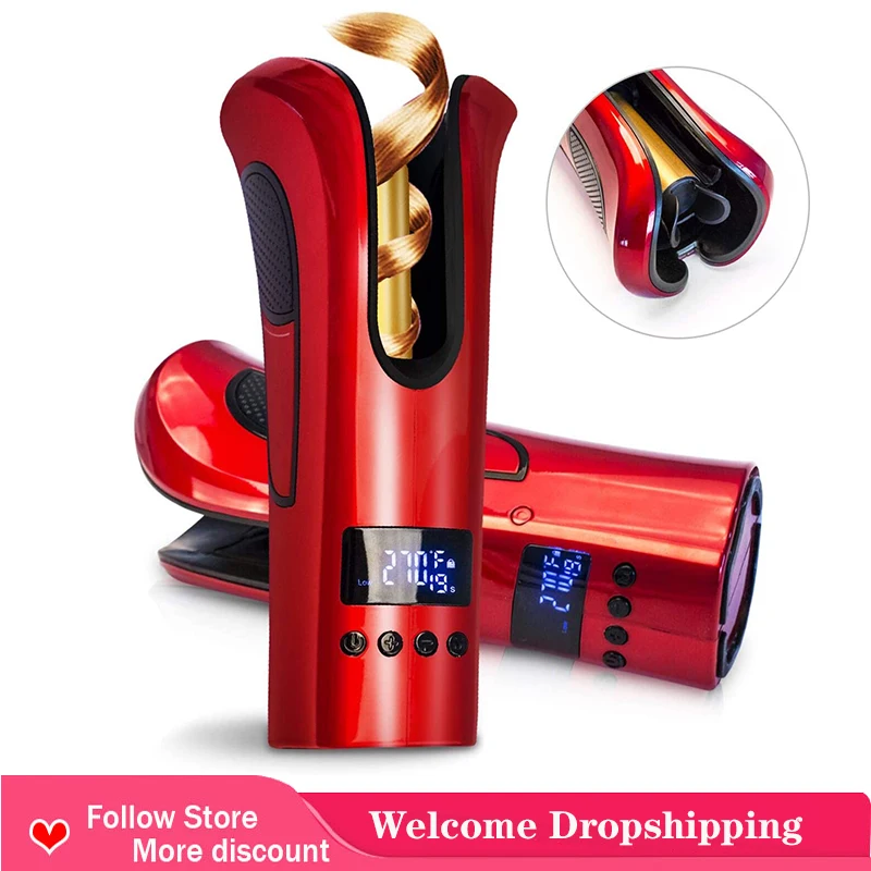 LED Digital 360° Rotating Auto Rotating Hair Curler Automatic Hair Curler Hair Salon Tourmaline Ceramic Heater
LED Digital 360° Rotating Auto Rotating Hair Curler Automatic Hair Curler Hair Salon Tourmaline Ceramic Heater