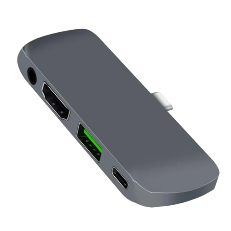 4 In 1 USB-C Hub Adapter Type-C To 4K HDMI-Compatible 3.5MM Audio USB3.0 Docking For Ipad Pro USB 3.0 Hub
4 In 1 USB-C Hub Adapter Type-C To 4K HDMI-Compatible 3.5MM Audio USB3.0 Docking For Ipad Pro USB 3.0 Hub