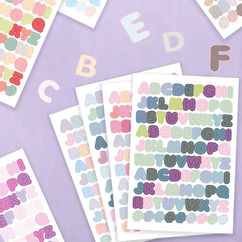 1pcs English letter paper stickers around the cartoon hand account hand book DIY decorative key mark pvc
1pcs English letter paper stickers around the cartoon hand account hand book DIY decorative key mark pvc