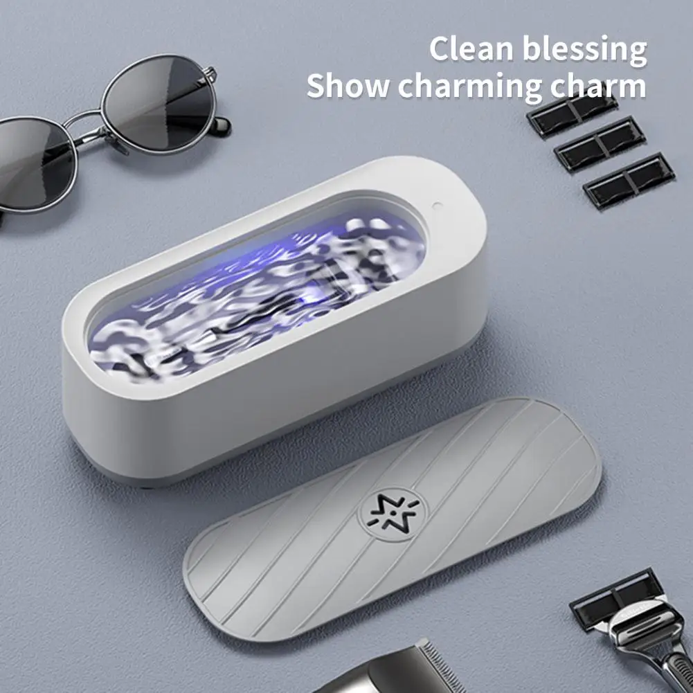 1 Set Glasses Cleaner High Frequency USB Charging Electronic Ultrasonic Jewelry Washing Machine Safe Daily Use Home Appliance 
1 Set Glasses Cleaner High Frequency USB Charging Electronic Ultrasonic Jewelry Washing Machine Safe Daily Use Home Appliance