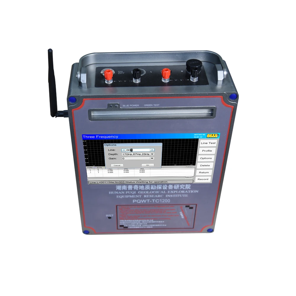 PQWT water finder.1500m detect ground water equipment/ground water detector/resistivity meter
PQWT water finder.1500m detect ground water equipment/ground water detector/resistivity meter