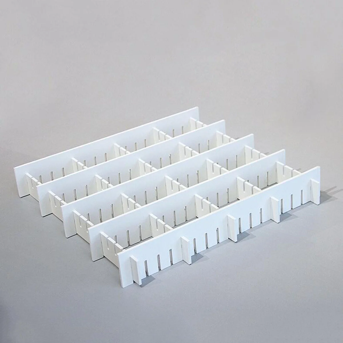 24 Pcs Blusher Adjustable Grid Drawer Divider Lip Gloss Tidy Organizer Containers Classification Dividers Partition Bras
24 Pcs Blusher Adjustable Grid Drawer Divider Lip Gloss Tidy Organizer Containers Classification Dividers Partition Bras