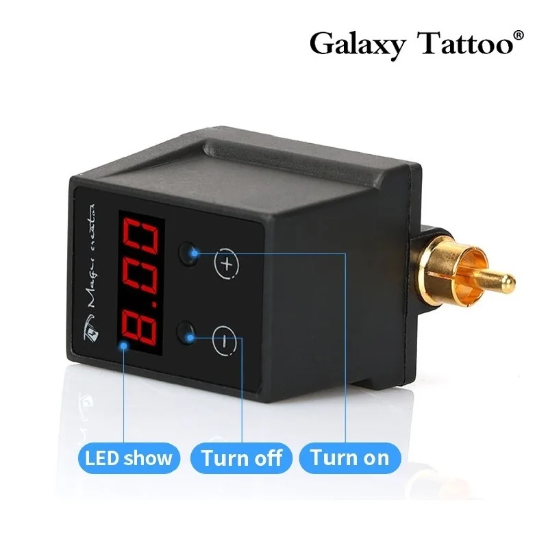 Mini Wireless Tattoo Power Supply Battery Machine 1950MAH RCA/DC Interface Working 10 Hours Quick Charge For Tattooing Machine
Mini Wireless Tattoo Power Supply Battery Machine 1950MAH RCA/DC Interface Working 10 Hours Quick Charge For Tattooing Machine