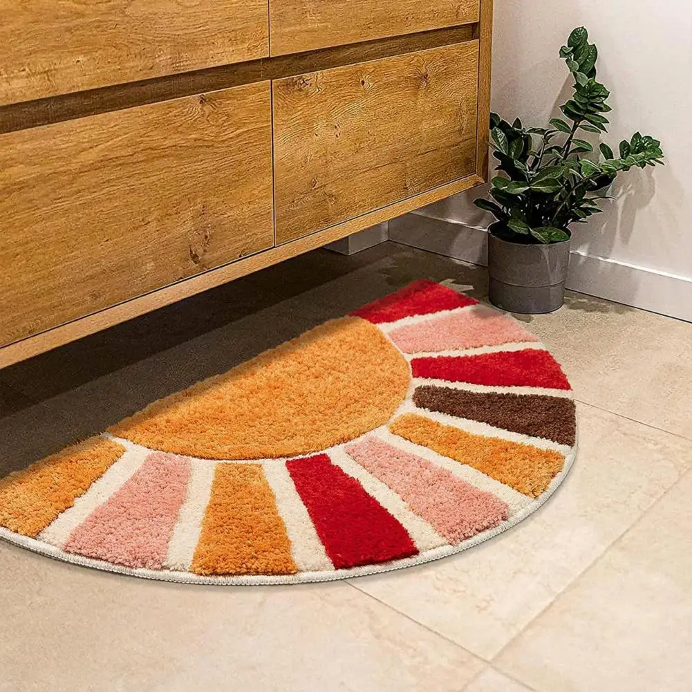 Great Floor Carpet Super Absorbent Drop-proof Non-shedding Half Circle Indoor Floor Door Mat
Great Floor Carpet Super Absorbent Drop-proof Non-shedding Half Circle Indoor Floor Door Mat