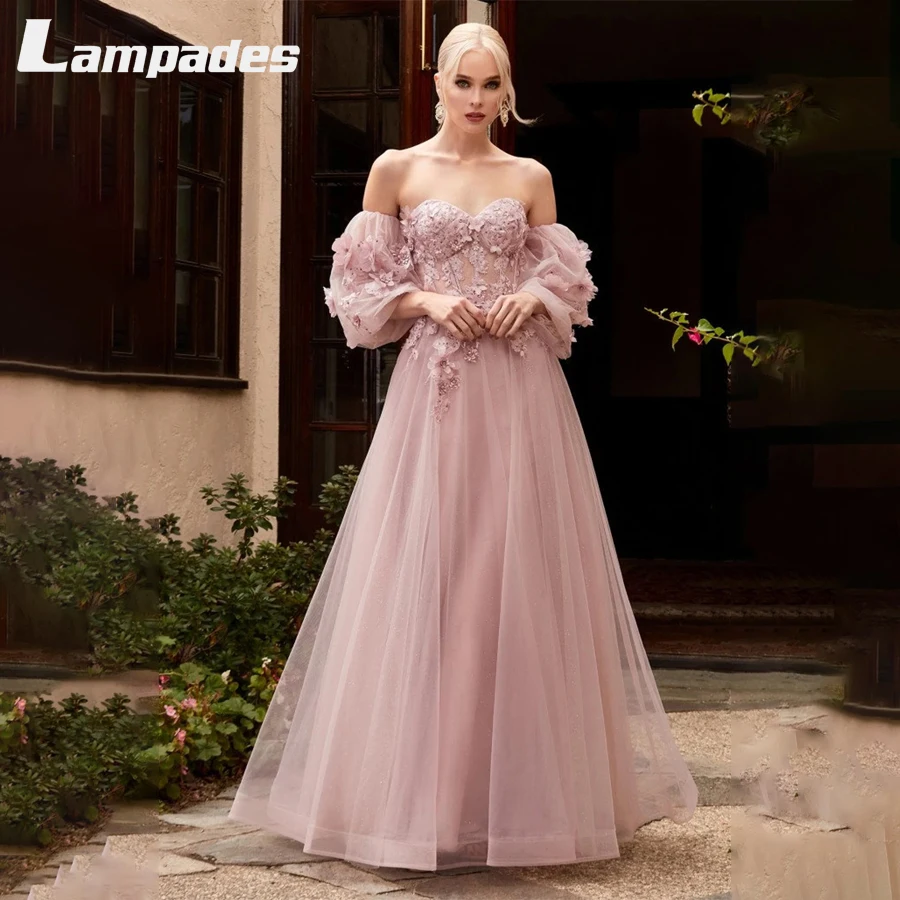 Sexy Strapless 3D Applique Lace Prom Dress with Detachable Long Sleeves A-line Evening Dress Abiyeler Elbiseler
Sexy Strapless 3D Applique Lace Prom Dress with Detachable Long Sleeves A-line Evening Dress Abiyeler Elbiseler