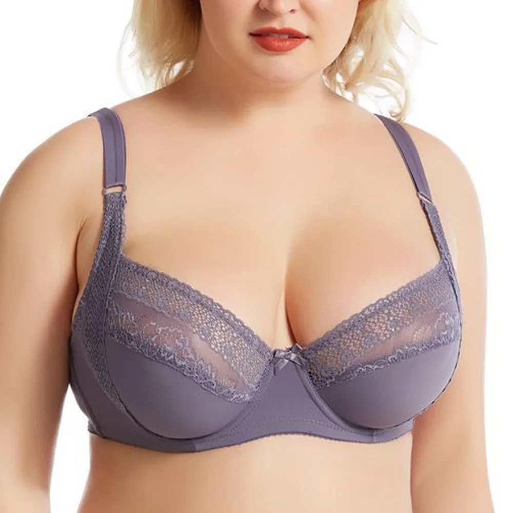 New Thin Lace Bra for Woman Plus Size A B C DD E Cup Unlined Brassiere Adjustable Bras Underwear Bra Woman Big Size 36-50
New Thin Lace Bra for Woman Plus Size A B C DD E Cup Unlined Brassiere Adjustable Bras Underwear Bra Woman Big Size 36-50
