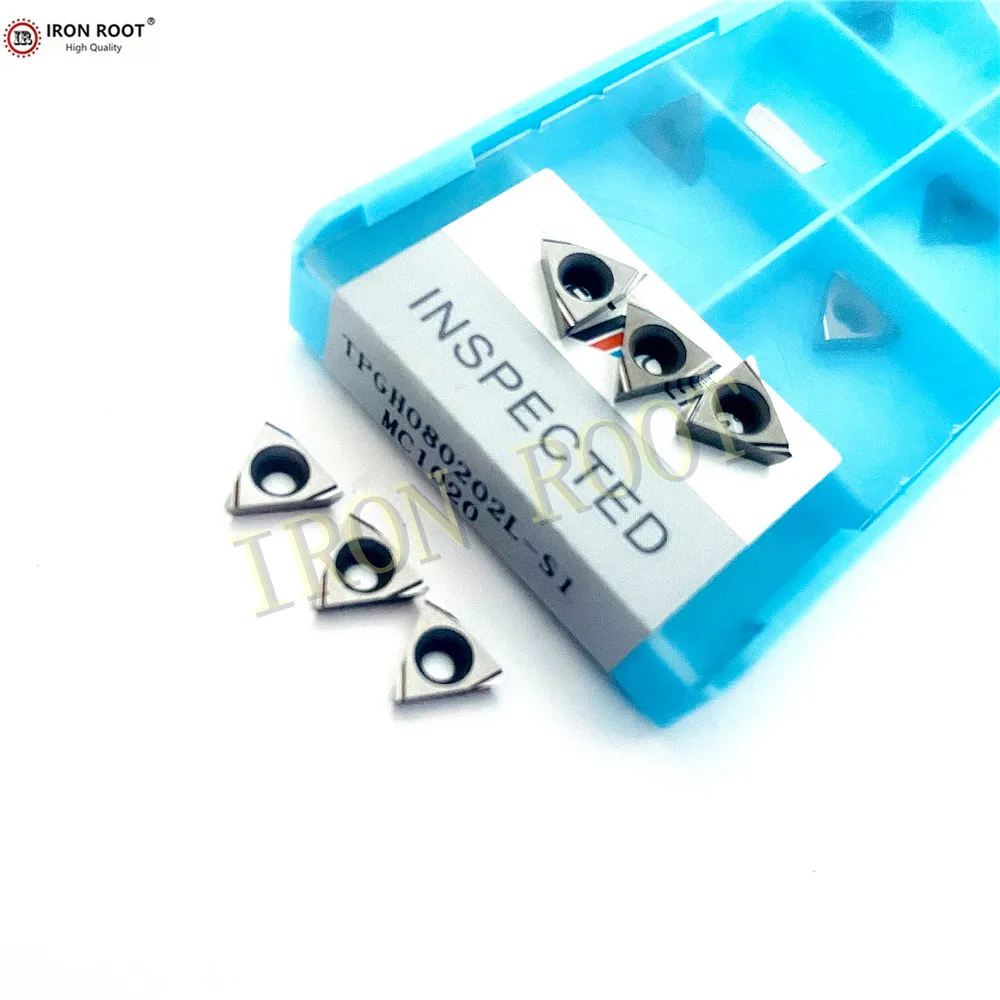 IRON ROOT TPGH080202L,TPGH080204L,-S1 MC1020 CNC Metal Lathe Machining Tools Turning Inserts Cermet Inserts
IRON ROOT TPGH080202L,TPGH080204L,-S1 MC1020 CNC Metal Lathe Machining Tools Turning Inserts Cermet Inserts