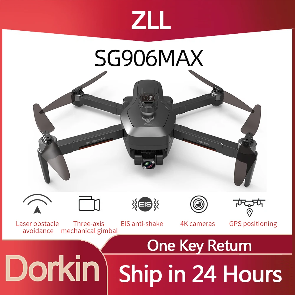 Дрон ZLL SG906MAX с 3-осевой шарнирной камерой, 4K, обход препятствий, 1,2 км, FPV, GPS, профессиональный, дальнее расстояние
Дрон ZLL SG906MAX с 3-осевой шарнирной камерой, 4K, обход препятствий, 1,2 км, FPV, GPS, профессиональный, дальнее расстояние