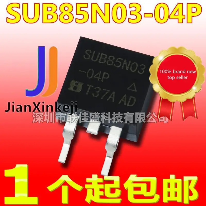 10pcs 100% orginal new in stock SUB85N03-04P SUB85N03 85A/30V TO263 MOS tube field effect tube
10pcs 100% orginal new in stock SUB85N03-04P SUB85N03 85A/30V TO263 MOS tube field effect tube