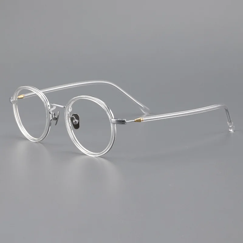 Модные высококачественные ацетатные очки с оправой alloyglasses для мужчин дизайнерские оптические очки для близорукости для чтения женские классические индивидуализированные очки
Модные высококачественные ацетатные очки с оправой alloyglasses для мужчин дизайнерские оптические очки для близорукости для чтения женские классические индивидуализированные очки