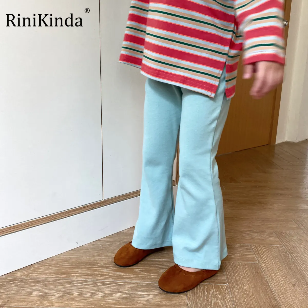 RiniKinda Children's Wide-leg Pants Fashion Casual Trousers Girls'Pants Autumn Winter Wear 2022 New Solid Color Flared Pants
RiniKinda Children's Wide-leg Pants Fashion Casual Trousers Girls'Pants Autumn Winter Wear 2022 New Solid Color Flared Pants
