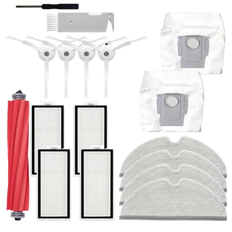 Main Side Brush Filter Replacement Accessories For Xiaomi Roborock Q7 Max Q7 Max+ T8 Robotic Vacuum Cleaner
Main Side Brush Filter Replacement Accessories For Xiaomi Roborock Q7 Max Q7 Max+ T8 Robotic Vacuum Cleaner