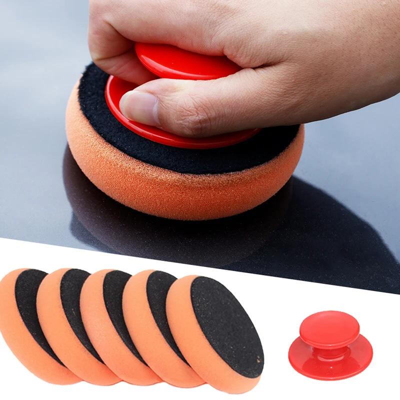 Car Wash Wax Polishing Sponge Pads with Handle Microfiber Applicator Car Cleaning Tools Auto Polisher Waxing Sponge Accessories
Car Wash Wax Polishing Sponge Pads with Handle Microfiber Applicator Car Cleaning Tools Auto Polisher Waxing Sponge Accessories