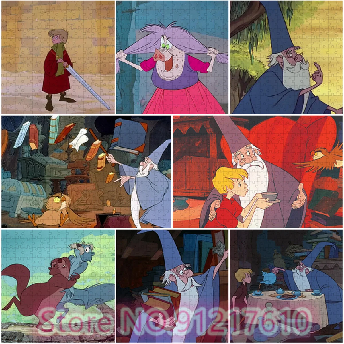 Disney THE SWORD IN THE STONE Animation Movie Retro Cartoon 1000 Piece Puzzle Puzzle Adventure Children's Brainstorming Puzzle
Disney THE SWORD IN THE STONE Animation Movie Retro Cartoon 1000 Piece Puzzle Puzzle Adventure Children's Brainstorming Puzzle