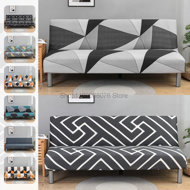 Armless Futon Slipcover Stretch Folding Sofa Bed Cover With Elastic Bottom Fitted Couch Cover Furniture Protector For Pets, Kids 
Armless Futon Slipcover Stretch Folding Sofa Bed Cover With Elastic Bottom Fitted Couch Cover Furniture Protector For Pets, Kids