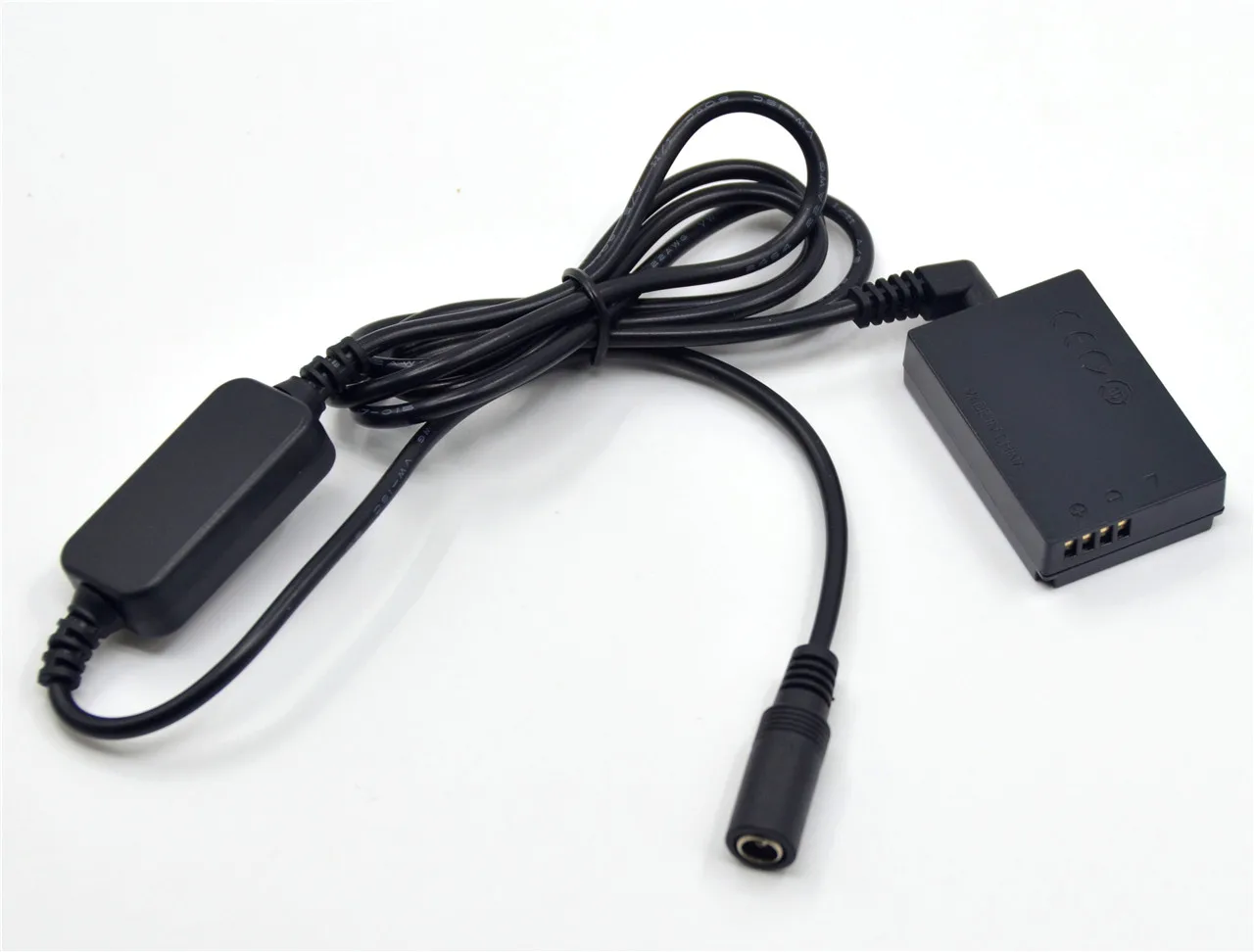 Step-down Cable 24V-12V+LP-E12 Dummy Battery DR-E12 DC Coupler for Canon EOS-M2 M10 M50 M100 M200 Camera
Step-down Cable 24V-12V+LP-E12 Dummy Battery DR-E12 DC Coupler for Canon EOS-M2 M10 M50 M100 M200 Camera