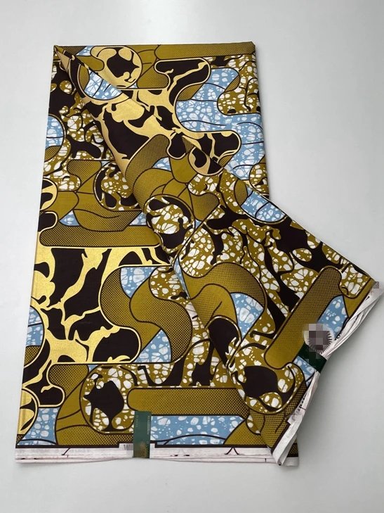 African Fabric Wax Print Cotton High Quality Ankara Fabric African Real Golden Wax Print For Dress Sewing Material 100% Cotton
African Fabric Wax Print Cotton High Quality Ankara Fabric African Real Golden Wax Print For Dress Sewing Material 100% Cotton