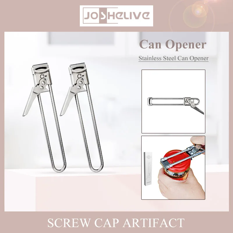 Adjustable Multi-Function Bottle Cap Opener Stainless Steel Lids Off Jar Opener Labor-Saving Screw Can Opener For Kitchen Tools
Adjustable Multi-Function Bottle Cap Opener Stainless Steel Lids Off Jar Opener Labor-Saving Screw Can Opener For Kitchen Tools