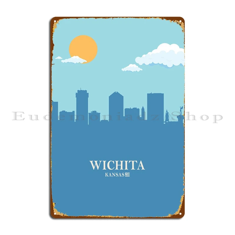 Wichita City Skyline Metal Sign Poster Party Garage Kitchen Printed Garage Tin Sign Poster
Wichita City Skyline Metal Sign Poster Party Garage Kitchen Printed Garage Tin Sign Poster