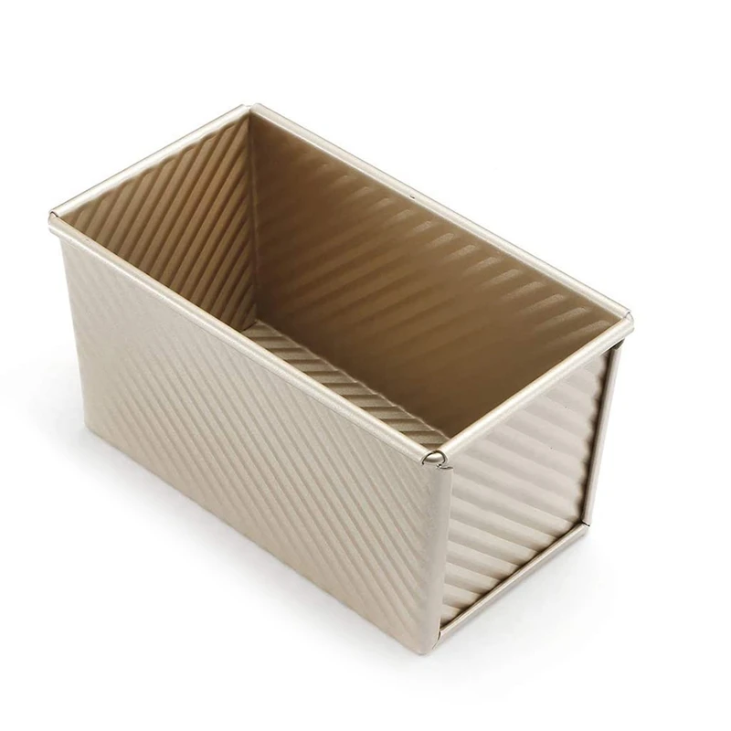 Loaf Pan Bread Toast Mold Deep Loaf Pan Corrugated Non Stick Gold Aluminum Alloy No Lid Included
Loaf Pan Bread Toast Mold Deep Loaf Pan Corrugated Non Stick Gold Aluminum Alloy No Lid Included