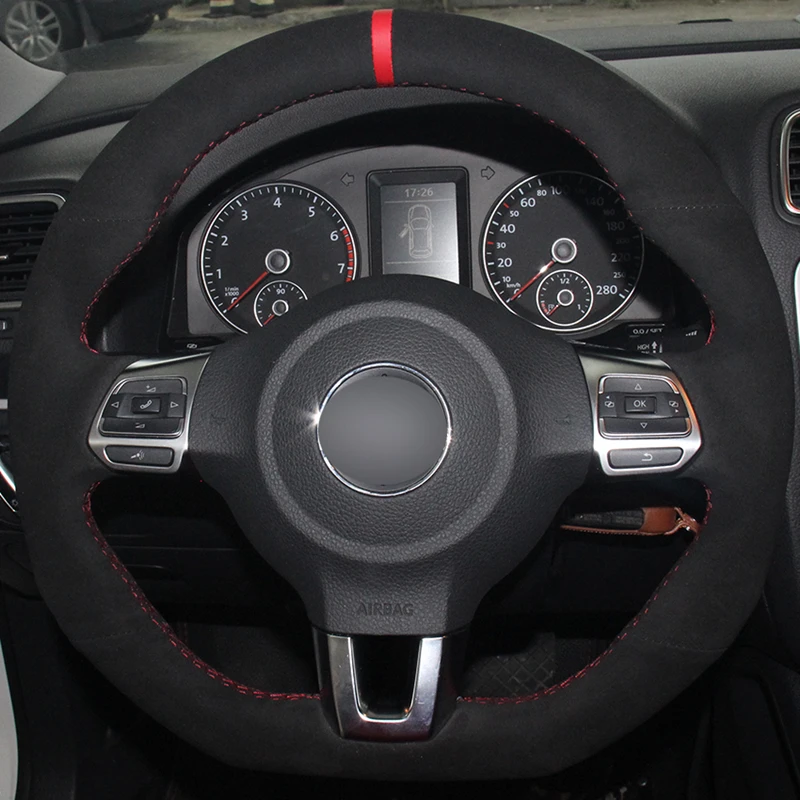 Черная замша для Volkswagen Golf 6 GTI MK6 VW Polo GTI Scirocco R Passat CC R-Line 2010
Черная замша для Volkswagen Golf 6 GTI MK6 VW Polo GTI Scirocco R Passat CC R-Line 2010