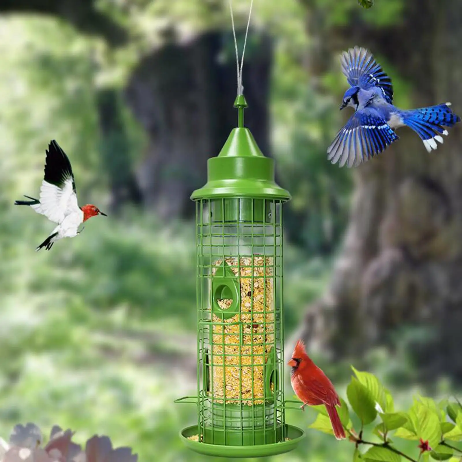 Кормушка для птиц, кормушка для птиц, притягивающая птиц, для украшения на улице
Кормушка для птиц, кормушка для птиц, притягивающая птиц, для украшения на улице
