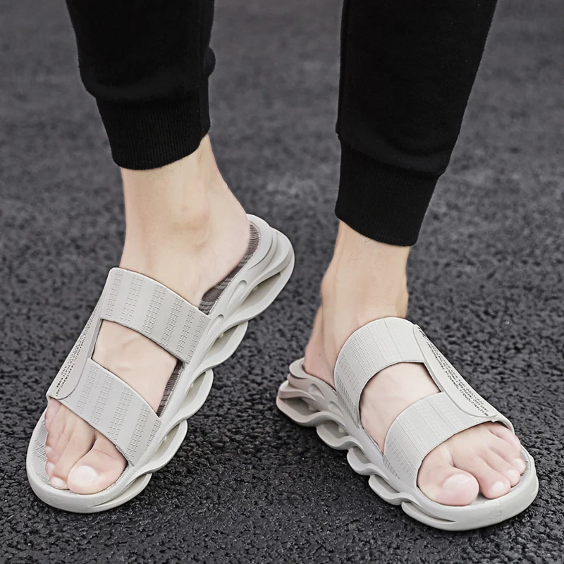 Cool Slippers Men Summer Outdoor Beach Shoes 2022 Casual Breathable Flip Flops Men's Non-slip Indoor Bathroom Slippers Tennis
Cool Slippers Men Summer Outdoor Beach Shoes 2022 Casual Breathable Flip Flops Men's Non-slip Indoor Bathroom Slippers Tennis