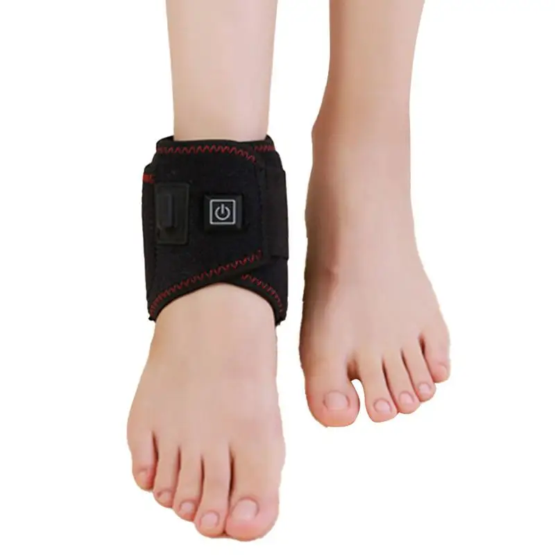 USB Heated Ankle Brace Wrap Support Hot Therapy For Ankle SprainCare Belt Support Brace Heel Massager Foot Health Care
USB Heated Ankle Brace Wrap Support Hot Therapy For Ankle SprainCare Belt Support Brace Heel Massager Foot Health Care
