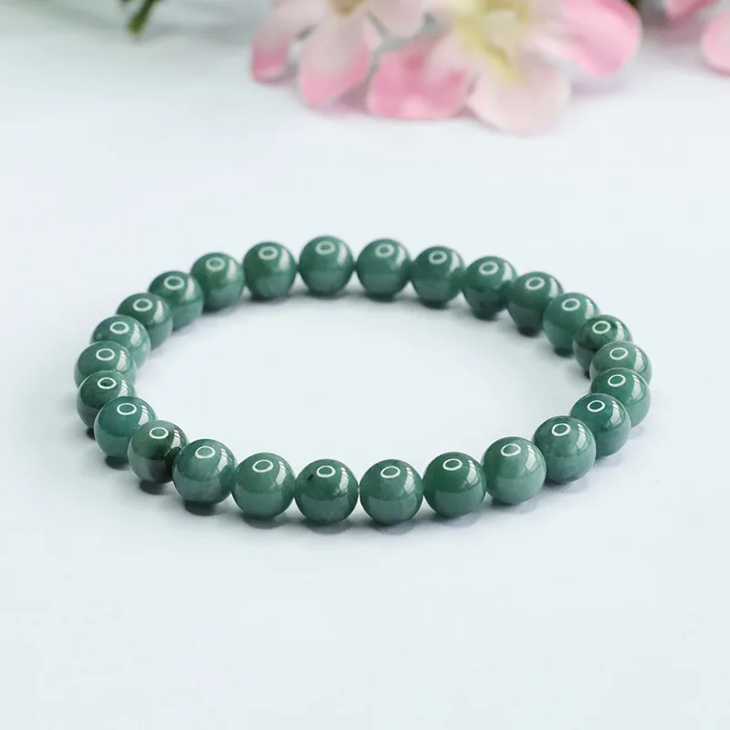 7mm Blue Water Jade Bracelet Men Women Fine Jewelry Genuine Myanmar Jadeite Grade A Burma Jades Bracelets Natural Stone Bangle
7mm Blue Water Jade Bracelet Men Women Fine Jewelry Genuine Myanmar Jadeite Grade A Burma Jades Bracelets Natural Stone Bangle