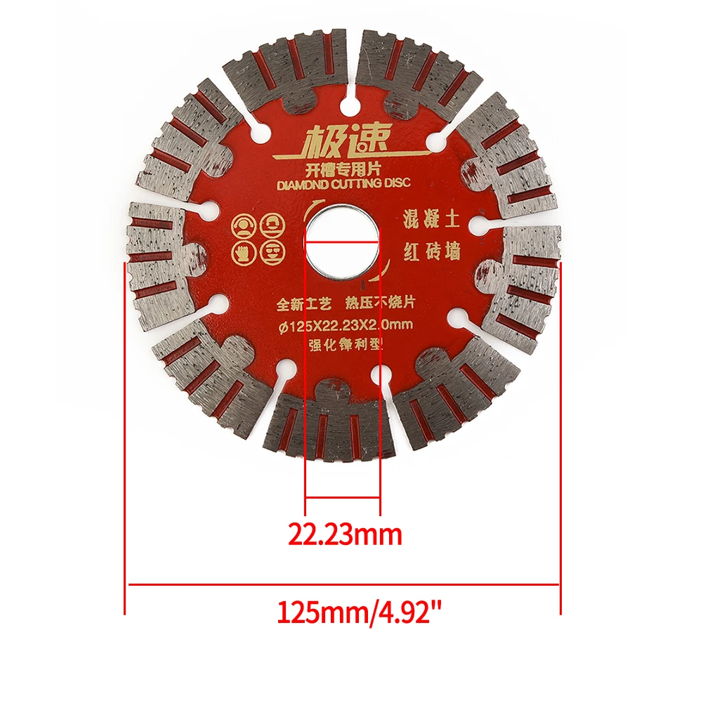 125/133/156mm cutting disc Grinder Blade Segment Saw Blade For Stone Porcelain Tile Ceramic Granite Marble Cutting Tools
125/133/156mm cutting disc Grinder Blade Segment Saw Blade For Stone Porcelain Tile Ceramic Granite Marble Cutting Tools