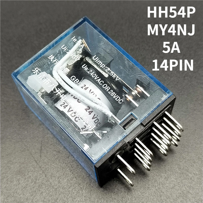 HH54P MY4NJ 5A 14PIN Coil 4DPDT With PYF14A Socket Base DC12V 24V AC220V LED Electronic Micro Mini Electromagnetic Relay
HH54P MY4NJ 5A 14PIN Coil 4DPDT With PYF14A Socket Base DC12V 24V AC220V LED Electronic Micro Mini Electromagnetic Relay