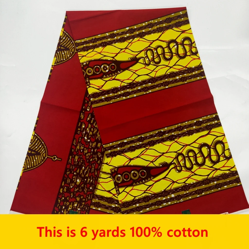 African Print Fabric Wax Tissu Africain 100% Cotton High Quality Sewing Fabric Patchwork Material Original Wax Veritable Fabric
African Print Fabric Wax Tissu Africain 100% Cotton High Quality Sewing Fabric Patchwork Material Original Wax Veritable Fabric