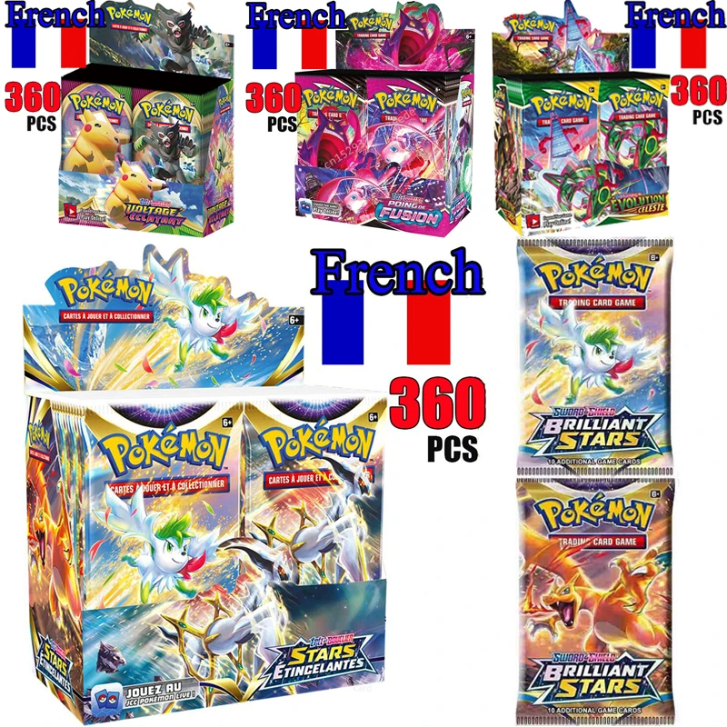 French Version Pokemon TCG Card Booster Box Astral Radiance Collection Metal Cards Game Carte Pokemon Francaise Brilliant Stars
French Version Pokemon TCG Card Booster Box Astral Radiance Collection Metal Cards Game Carte Pokemon Francaise Brilliant Stars