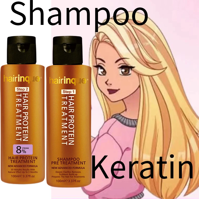 100ml Hair Treatment Straightener Repair Damage Loss Hair Care Products Shampoo Brazilian Smooth Keratin Essentials HairMask Set
100ml Hair Treatment Straightener Repair Damage Loss Hair Care Products Shampoo Brazilian Smooth Keratin Essentials HairMask Set