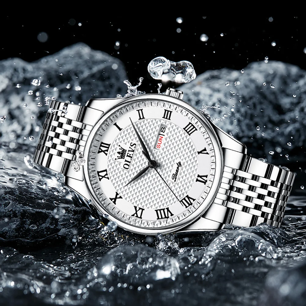 Men Quartz Wristwatch 30M Waterproof Casual with Stainless Steel Watchband Fashion Luminous Hand Male Clock
Men Quartz Wristwatch 30M Waterproof Casual with Stainless Steel Watchband Fashion Luminous Hand Male Clock
