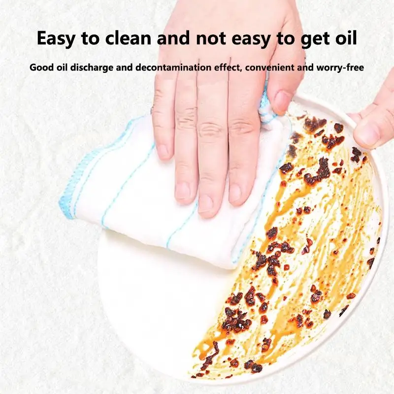 Kitchen Dishcloth with Excellent Oil Resistance and High Water Absorption - Say Goodbye to Sticky Oil
Kitchen Dishcloth with Excellent Oil Resistance and High Water Absorption - Say Goodbye to Sticky Oil