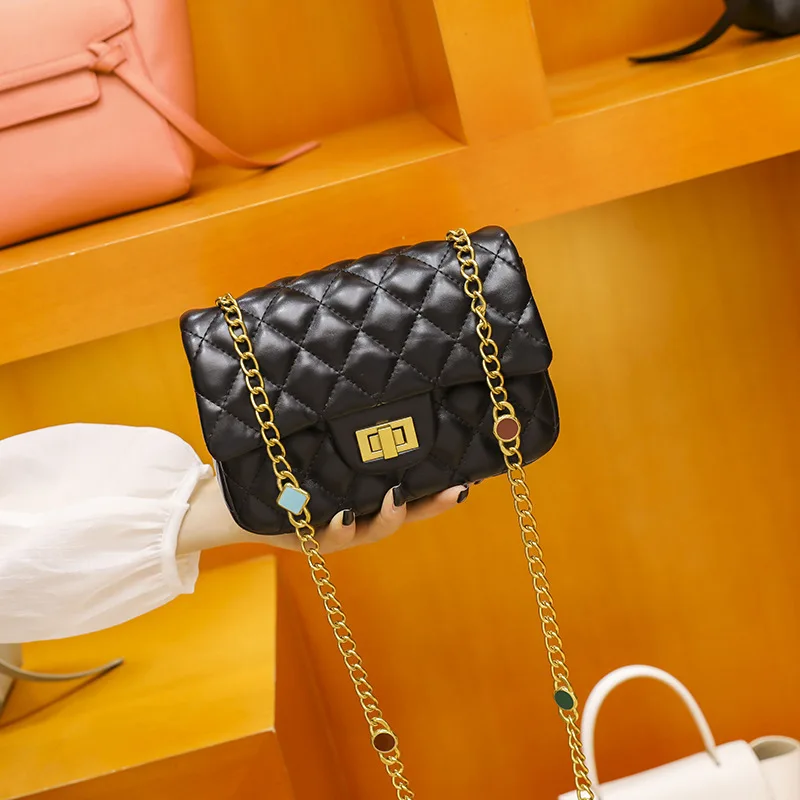 Brand Designer Rhombus Chain Hand Carry Small Bag 202 New Women's Large-capacity Fashion All-match One-shoulder Messenger Bag
Brand Designer Rhombus Chain Hand Carry Small Bag 202 New Women's Large-capacity Fashion All-match One-shoulder Messenger Bag