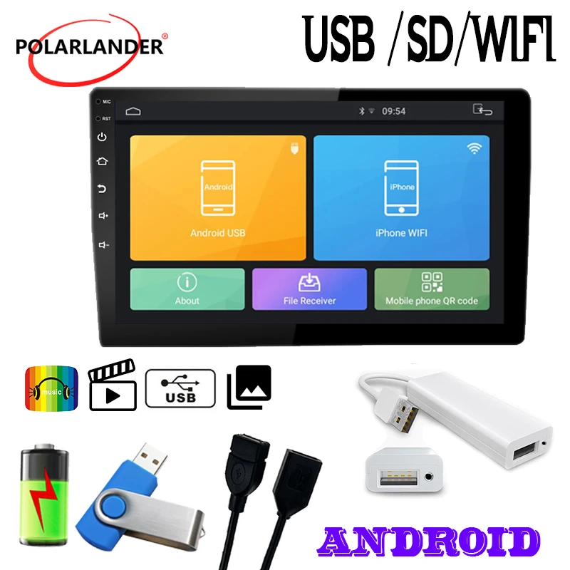 2 Din 10 дюймов для Android 8,1 мультимедийный MP5 автомобильный радиоприемник Bluetooth плеер Mirrorlink GPS-навигация WIFI универсальный для BMW Toyota
2 Din 10 дюймов для Android 8,1 мультимедийный MP5 автомобильный радиоприемник Bluetooth плеер Mirrorlink GPS-навигация WIFI универсальный для BMW Toyota