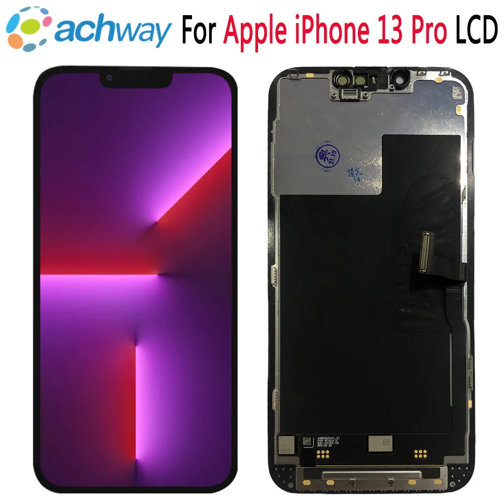 6,1 "Оригинальный ЖК-дисплей для Apple iphone 13 Pro, сенсорный экран, дигитайзер, экран, Замена для Apple iphone 13Pro, ЖК-экран
6,1 "Оригинальный ЖК-дисплей для Apple iphone 13 Pro, сенсорный экран, дигитайзер, экран, Замена для Apple iphone 13Pro, ЖК-экран