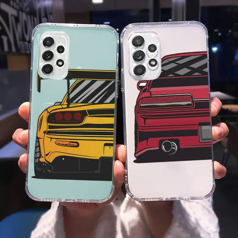 Male Men JDM Sports Car Phone Case Transparent For Samsung Galaxy A S 22 52 20 21 71 10 51 50 12 40 fe ultra plus
Male Men JDM Sports Car Phone Case Transparent For Samsung Galaxy A S 22 52 20 21 71 10 51 50 12 40 fe ultra plus