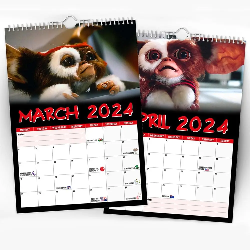 

Подарок на Новый год, календарь 2024 вещей, креативный бумажный подарок, подвесной календарь, расписание времени, Настенный декор, настенный календарь для дома