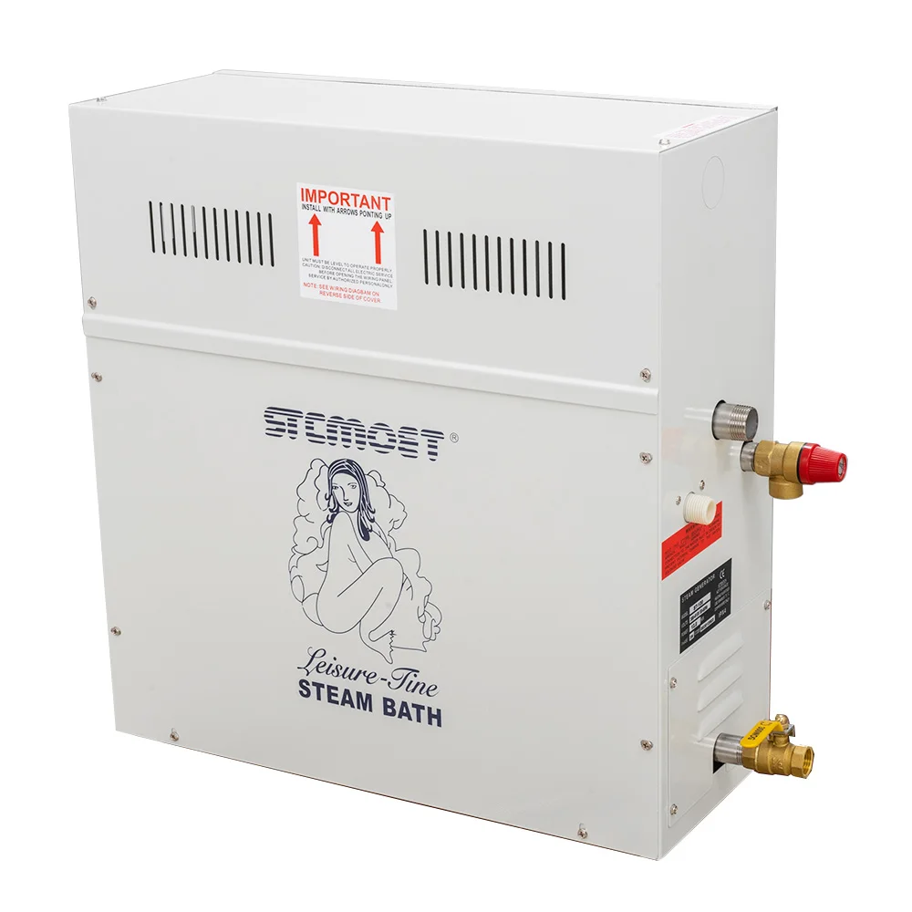 Steam Generator for Shower 6KW 220V/380V Home Steam Machine Sauna Equipment Sauna Bath SPA Steam Shower with Digital Controller
Steam Generator for Shower 6KW 220V/380V Home Steam Machine Sauna Equipment Sauna Bath SPA Steam Shower with Digital Controller