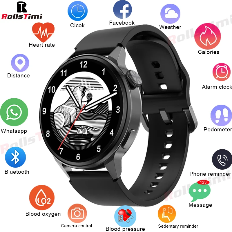 2022 NFC Smart Watch Women Bluetooth Call Sport GPS Track Watches Men Custom Dial Heart Rate For Android IOS Smartwatch ECG+PPG
2022 NFC Smart Watch Women Bluetooth Call Sport GPS Track Watches Men Custom Dial Heart Rate For Android IOS Smartwatch ECG+PPG