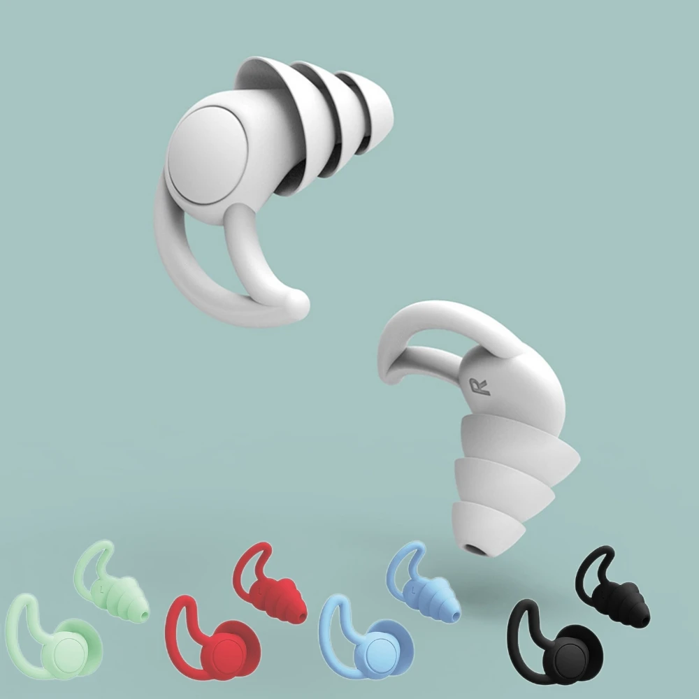 Ear Plugs Sound insulation Waterproof Silicone Ear Protection Earplugs Anti-noise Sleeping Plug For Travel Noise Reduction
Ear Plugs Sound insulation Waterproof Silicone Ear Protection Earplugs Anti-noise Sleeping Plug For Travel Noise Reduction