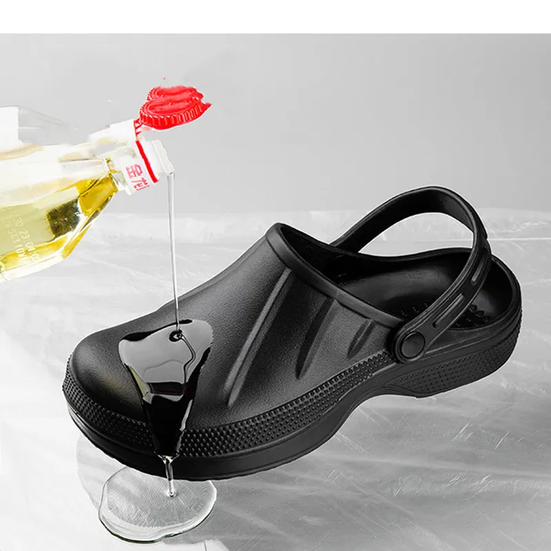Hotel Kitchen Clogs Non-slip Men Chef Shoes Casual Flat Garden Shoes Breathable Resistant Kitchen Cook Working Shoes Unisex 45
Hotel Kitchen Clogs Non-slip Men Chef Shoes Casual Flat Garden Shoes Breathable Resistant Kitchen Cook Working Shoes Unisex 45